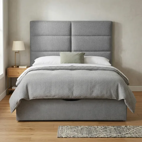 Jessica 4'6 Bed Grey