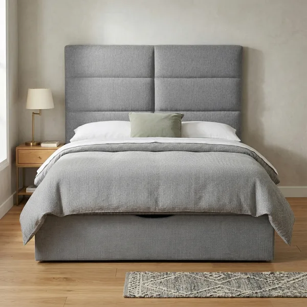 Jessica 4'6 Bed Grey