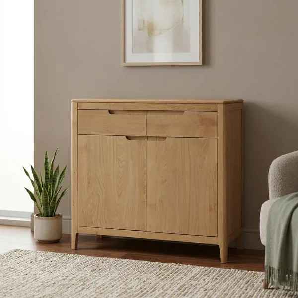 Dunmore Oak 2 Door Sideboard