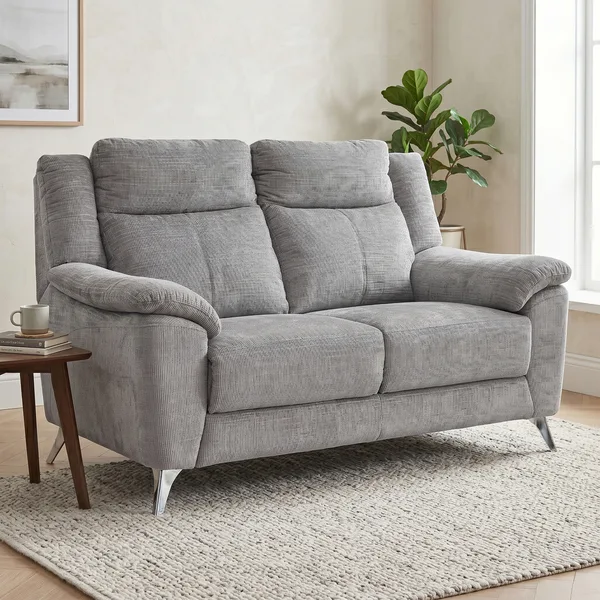 Monroe Fixed 2 Seater Ash