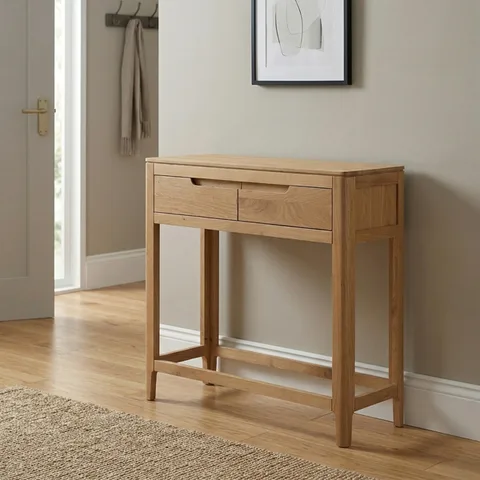 Dunmore Oak Large Hall Table