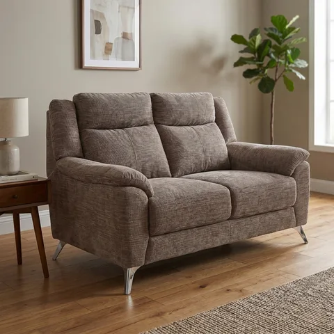 Monroe Fixed 2 Seater Stone