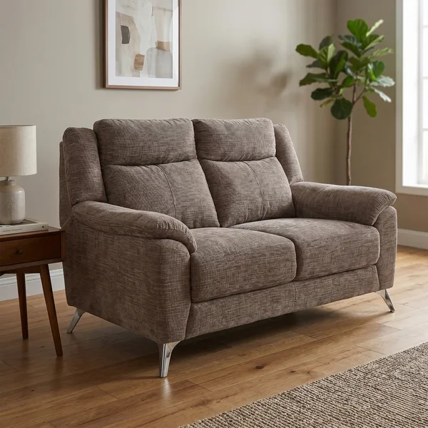 Monroe Fixed 2 Seater Stone