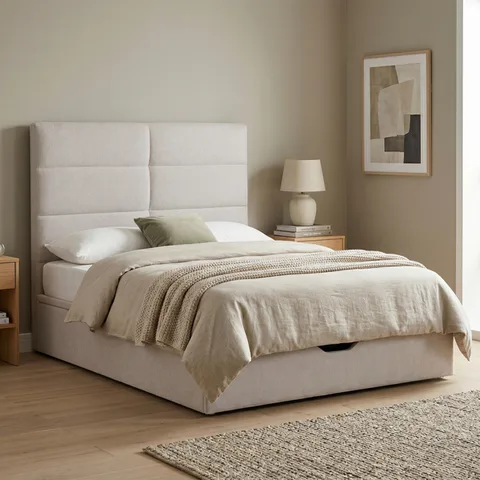 Jessica 5ft Bed Beige