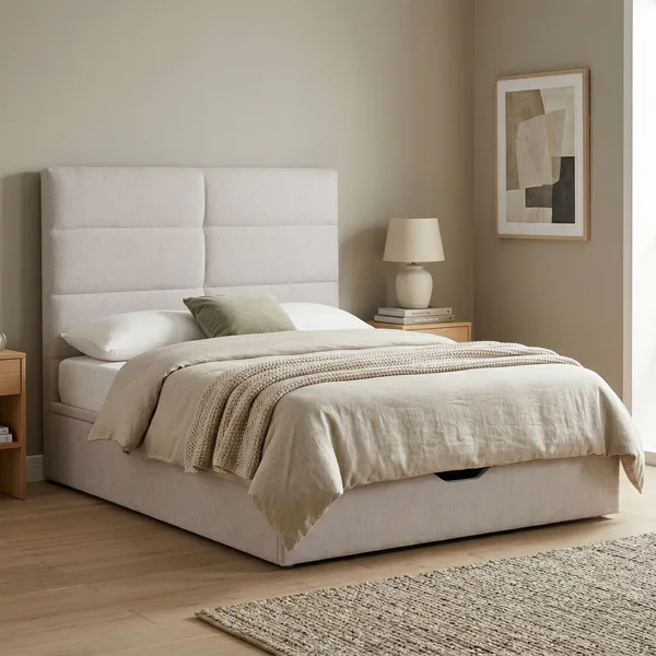 Jessica 5ft Bed Beige