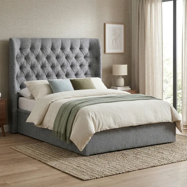 Clara 5ft Bed Grey
