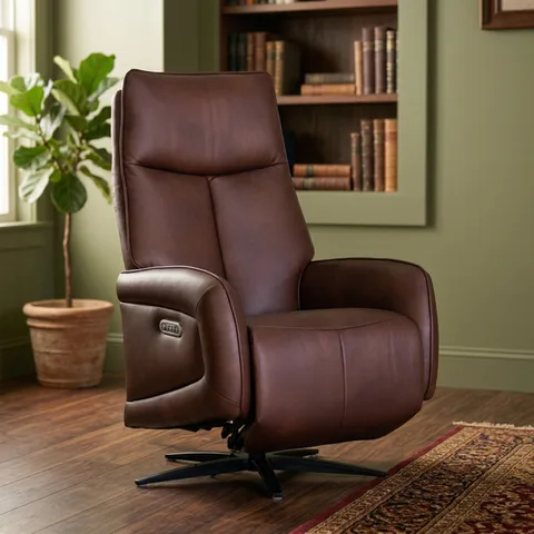 Prestige Swivel Chair Dark Brown