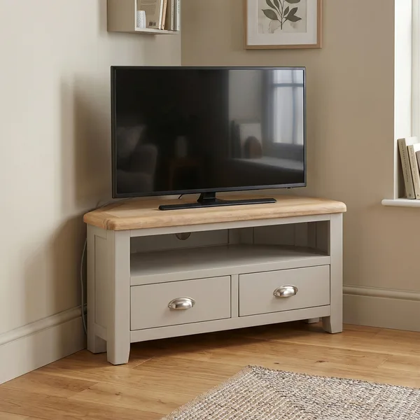 Windermere Painted Corner TV Unit