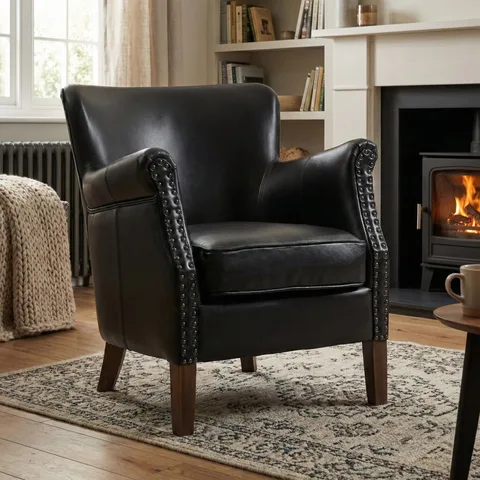 Harlow Armchair Black