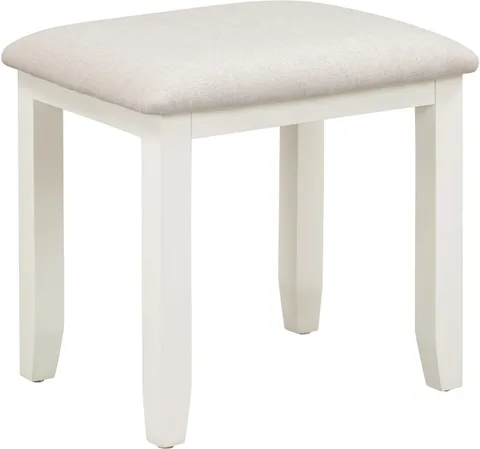 Bordeaux Dressing Table Stool - Ivory