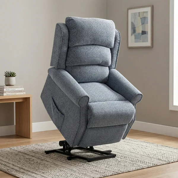 Windsor Electric L/T Dual Motor Chair Steel Blue