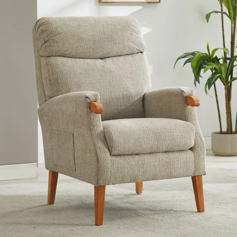 Faro Fireside Chair - Rabbit