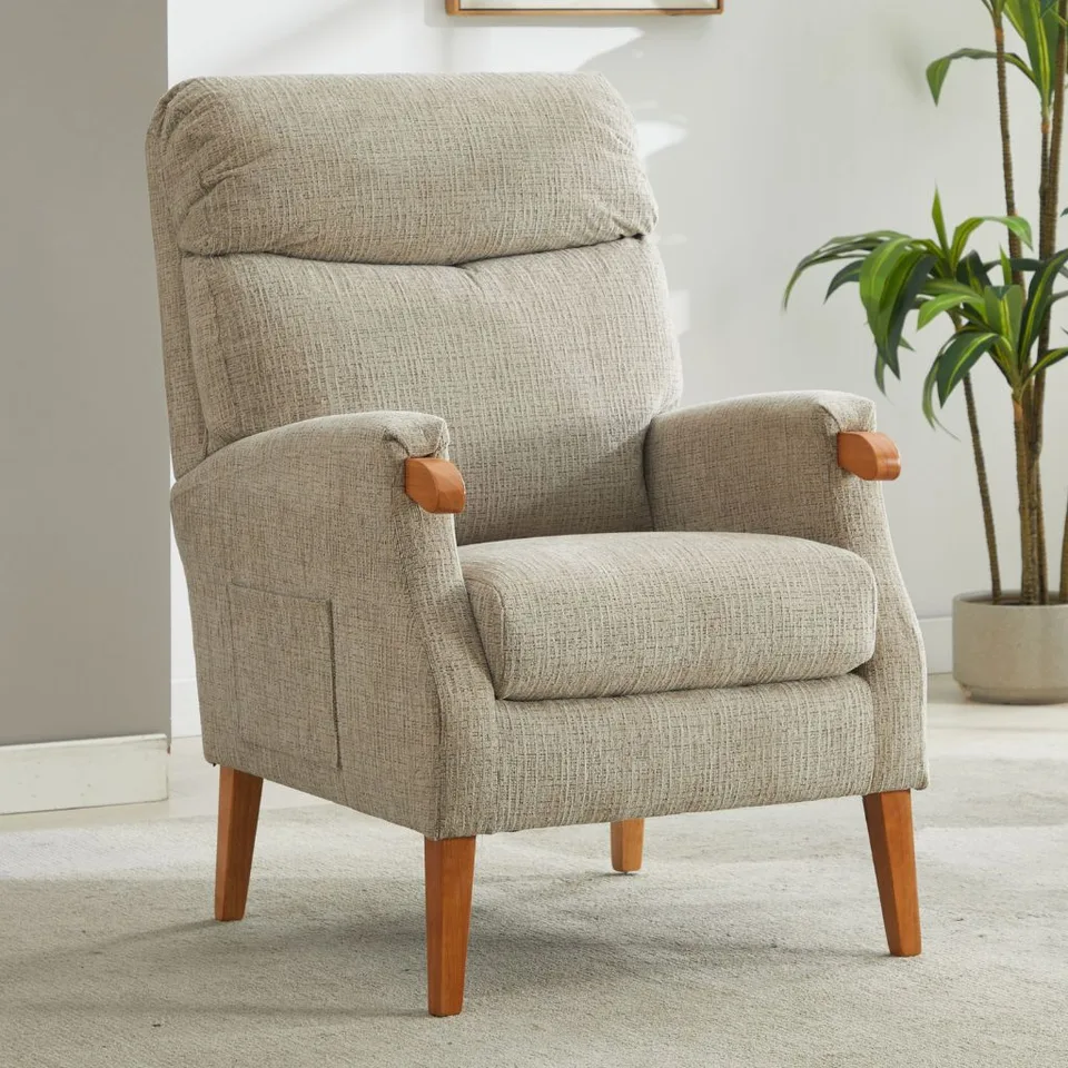 Faro Fireside Chair - Rabbit