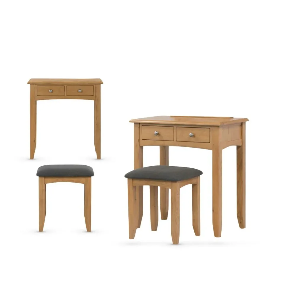 Kilkenny Oak Dress Table/Stool