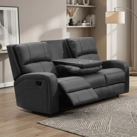 Silverton 3 Seater W/Console Grey