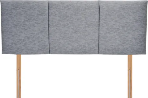 Sophie 4' Divan Headboard - Grey Fabric