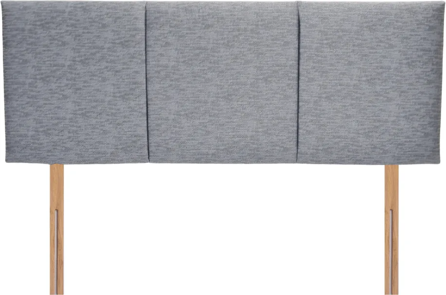 Sophie 4'6" Divan Headboard - Grey Fabric
