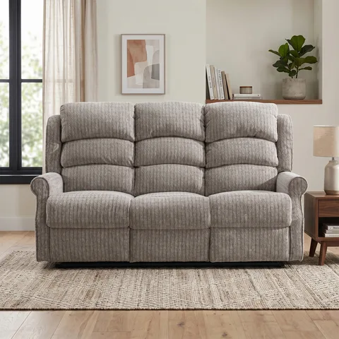 Windsor 3 Seater Electric Natural