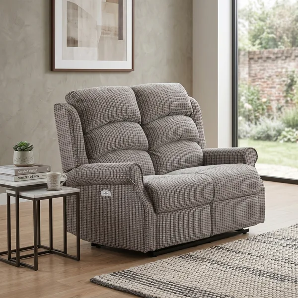 Windsor 2 Seater Electric Latte