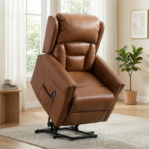 Sandringham L&T Dual Motor - Camel Leather