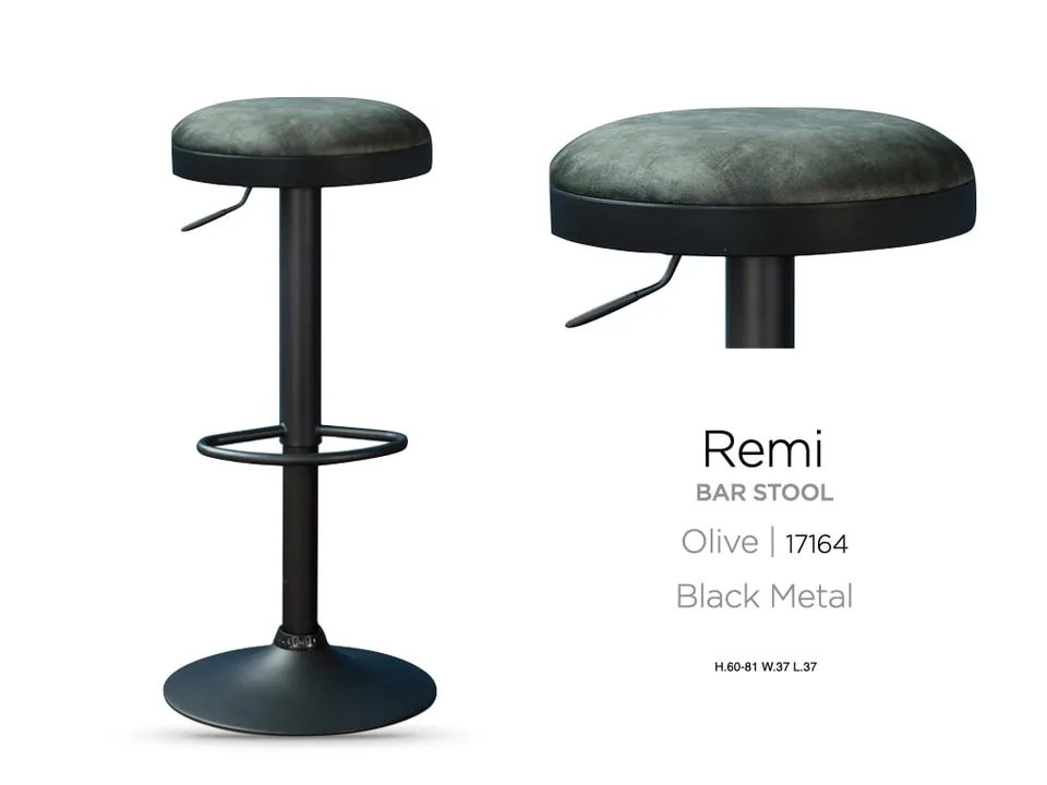 Remi Bar Stool Olive