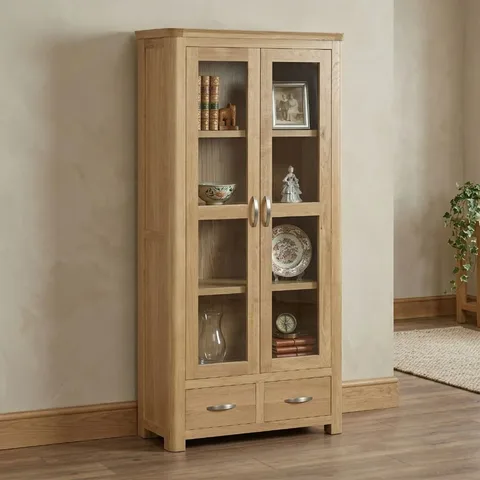New Treviso 2 Door High Display Cabinet