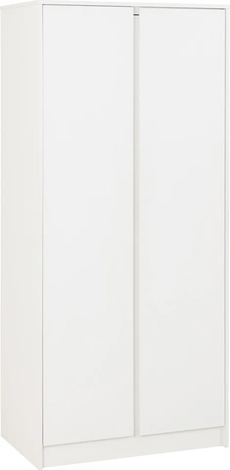 Malvern 2 Door Wardrobe - White