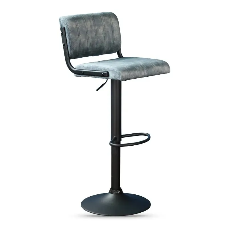 Paris Bar Stool Stone Blue