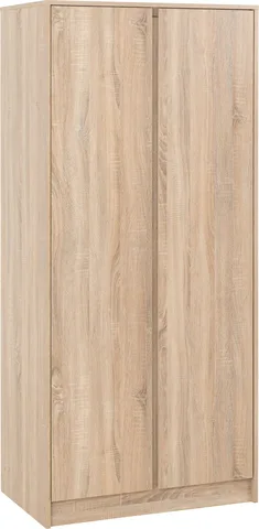 Malvern 2 Door Wardrobe - Sonoma Oak Effect