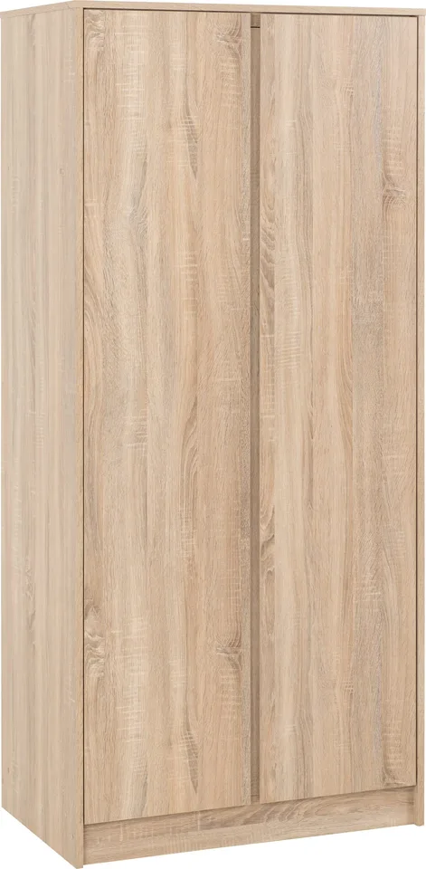 Malvern 2 Door Wardrobe - Sonoma Oak Effect