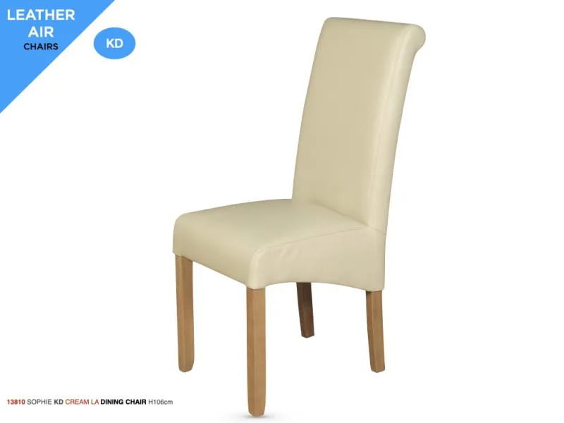 Sophie Oak Chair Cream KD