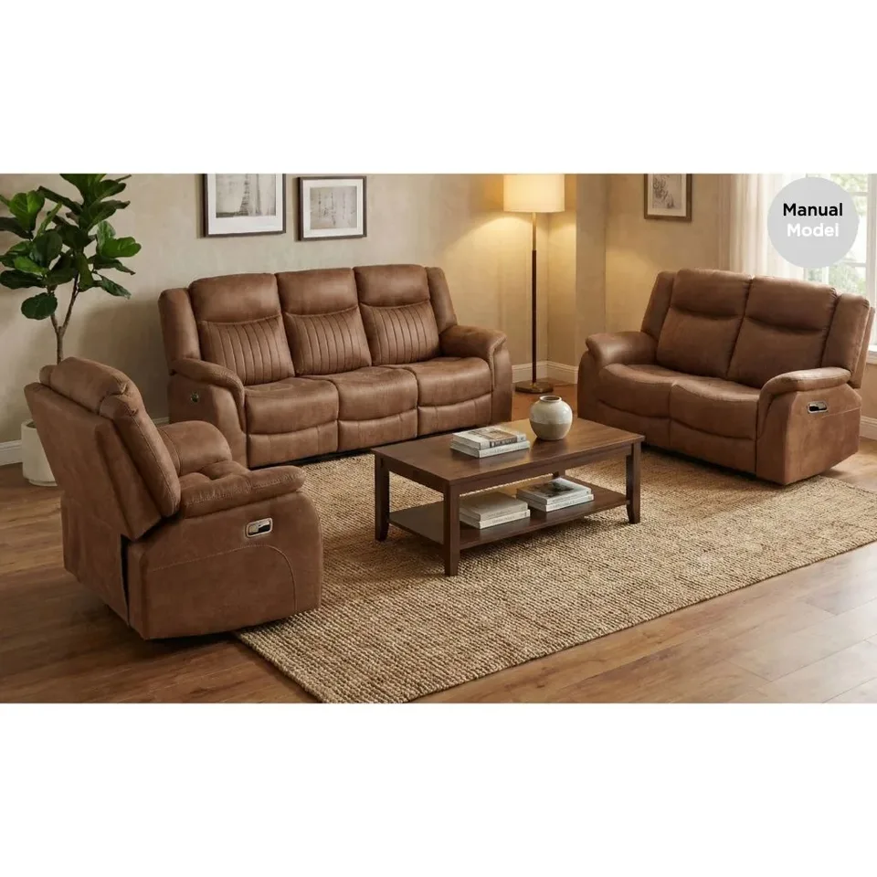 Darlington 3+1+1 Manual Suite - Tan