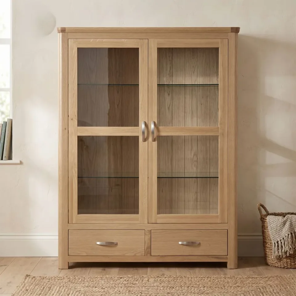 New Treviso 2 Door Low Display Cabinet
