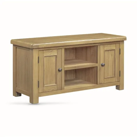 Dorchester Oak Medium TV Unit with 2 doors