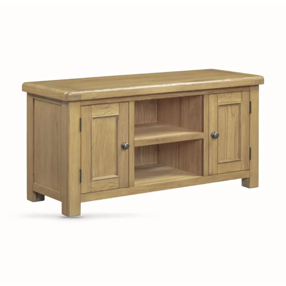 Dorchester Oak Medium TV Unit with 2 doors