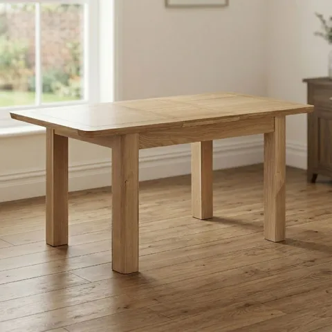 New Treviso 120-160cm Butterfly Extending Dining Table