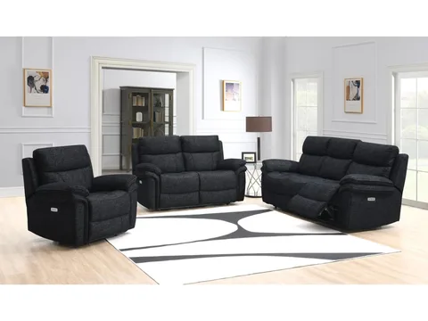 Harrow 3+1+1 Suite Black (Electric)