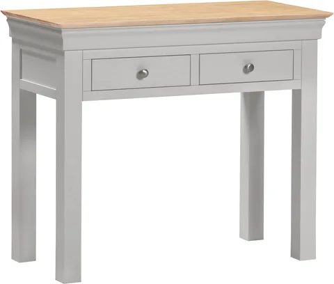 Bordeaux Console Table - Pebble Grey/Oak