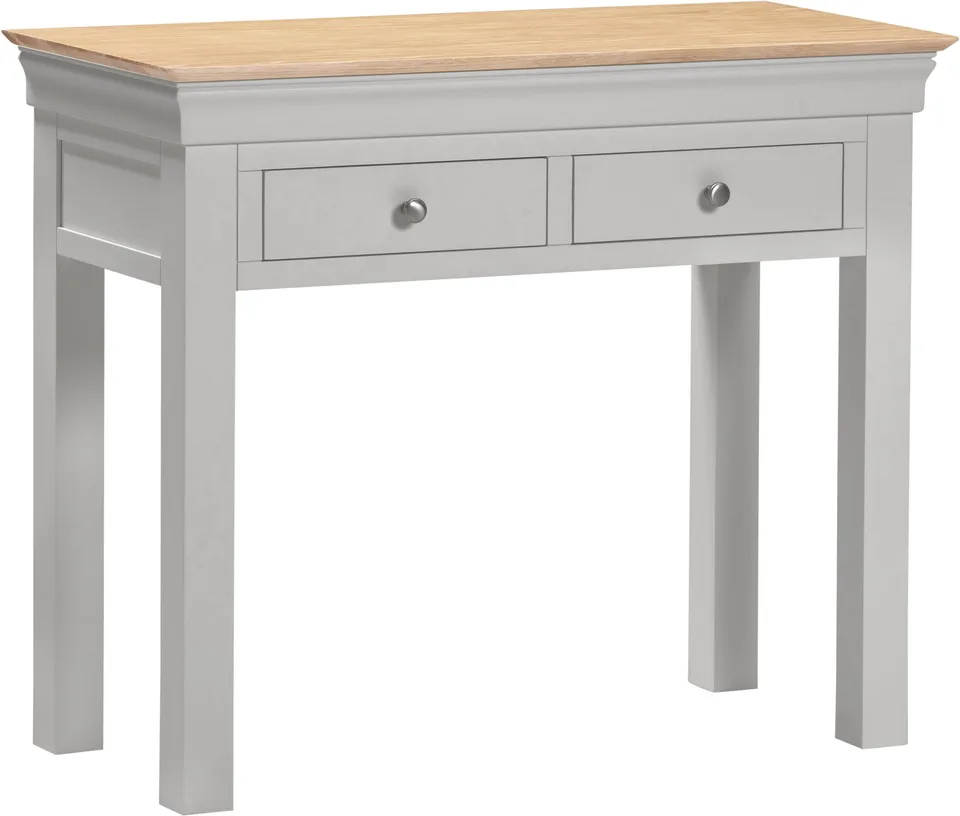 Bordeaux Console Table - Pebble Grey/Oak