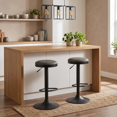 Remi Bar Stool Grey