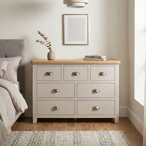 Windermere Painted 3 Over 4 Chest