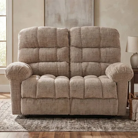 Cloud 2 Seater Recliner Beige
