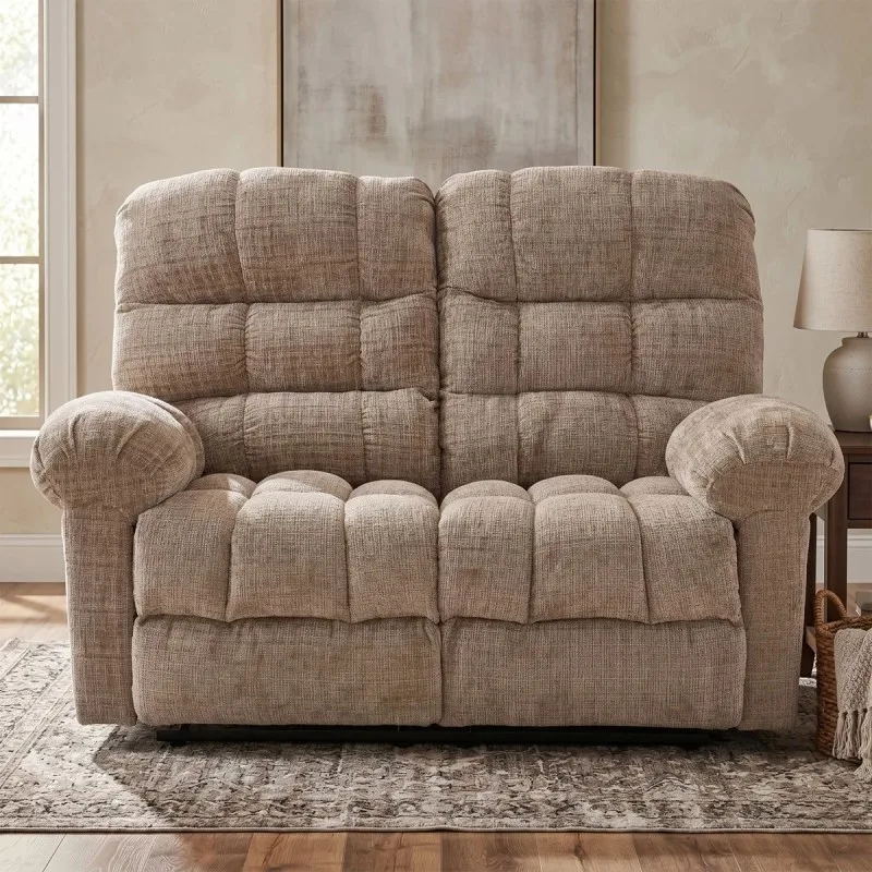 Cloud 2 Seater Recliner Beige