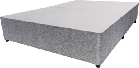 Sophie 4' Divan Base - Grey Fabric