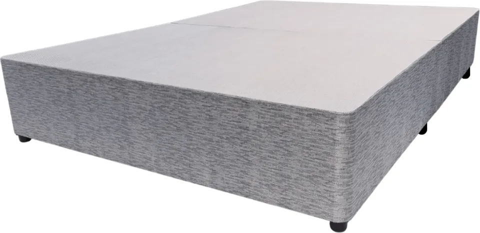 Sophie 4'6" Divan Base - Grey Fabric