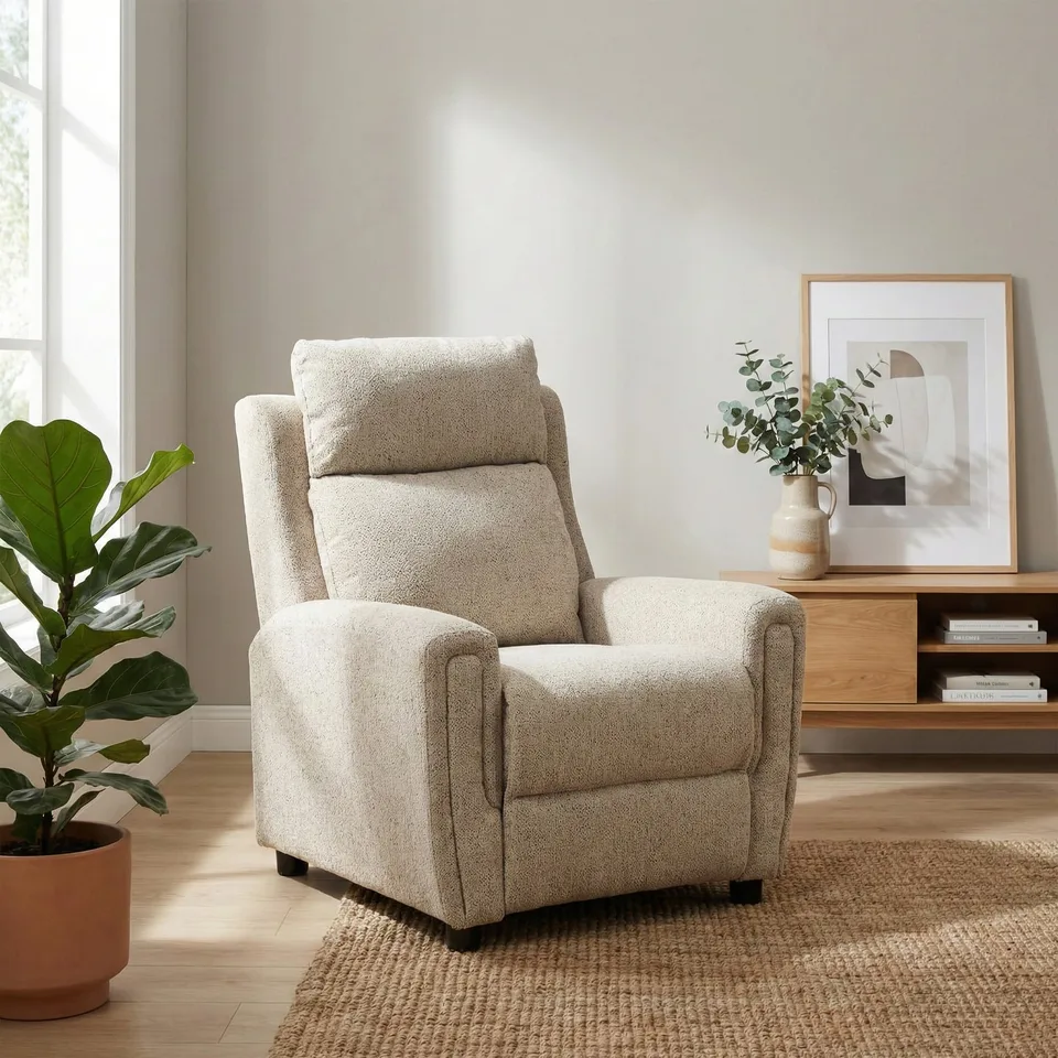 Mayfair Chair Fixed Beige