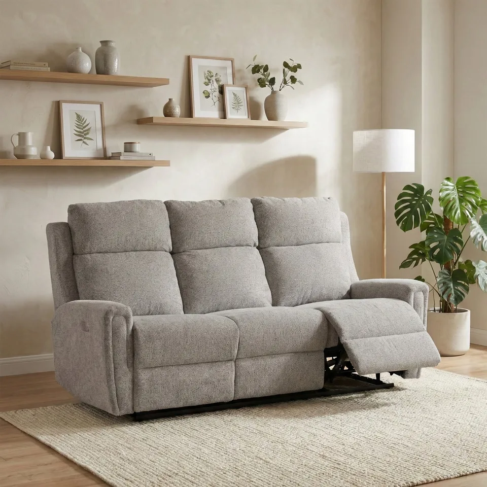 Mayfair 3 Seater Electric Ash