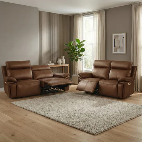 Ashby 2.5+2 Electric Suite -Tan