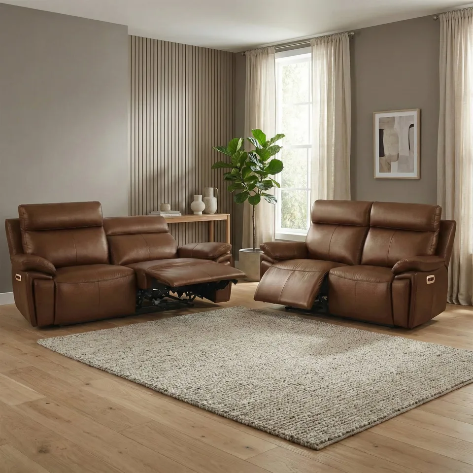 Ashby 2.5+2 Electric Suite -Tan