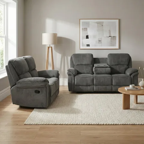 Westbury Manual Reclining 3+2 Stone